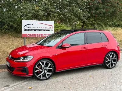Used VW Golf VII GTI 2017 Red Hatchback