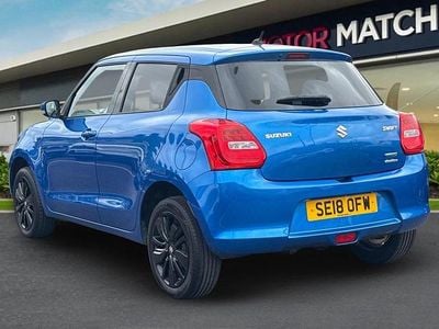 Used Suzuki Swift SZ5 2018 Blue Hatchback