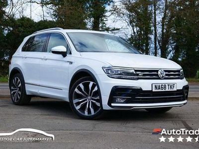 Used VW Tiguan R-line 150 HP (110 kW) 2018 White SUV