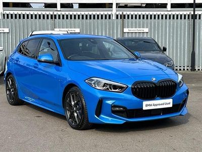 Used BMW 118 M Sport 134 HP (98 kW) 2022 Blue Hatchback