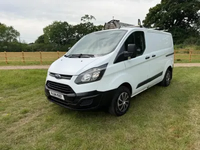 Used Ford Transit Custom 100 HP (73 kW) 2014 White Van