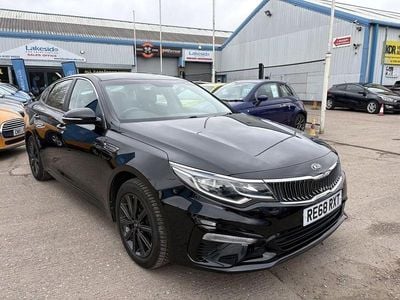 Used Kia Optima 136 HP (100 kW) 2018 Black Sedan