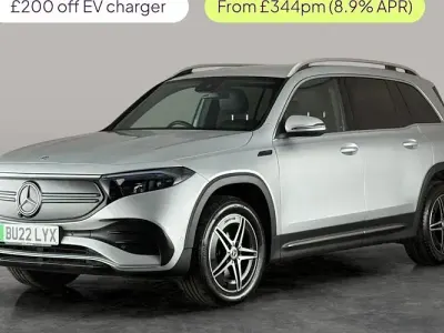 Used Mercedes EQB300 AMG line 167 kW (228 HP) 2022 Silver SUV