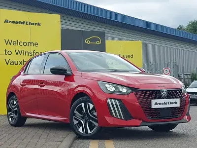 Used Peugeot 208 Allure 101 HP (74 kW) 2025 Red Hatchback