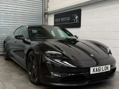 Used Porsche Taycan 4S 2020 Black Sedan