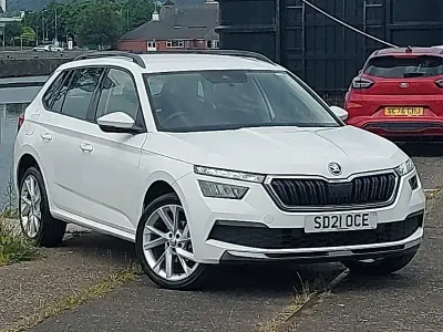 Used Skoda 110 R SE 110 HP (80 kW) 2021 White Hatchback