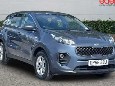 Used Kia Sportage 132 HP (97 kW) 2017 Blue SUV