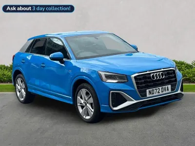 Second-hand Audi Q2 S-Line 147 CP (108 kW) 2022 Albastru SUV