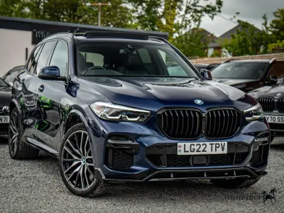 Used BMW X5 M Sport 394 HP (289 kW) 2022 Blue SUV