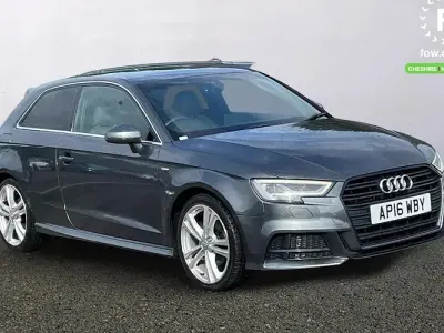 Used Audi A3 Sportback S-Line 150 HP (110 kW) 2016 Grey Hatchback