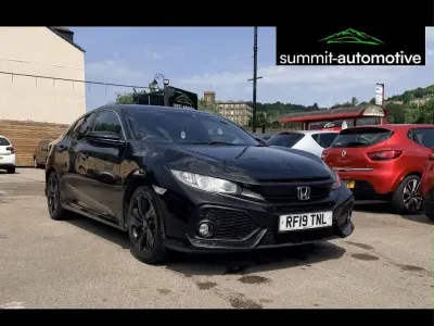 Used Honda Civic SR 126 HP (92 kW) 2019 Black Hatchback