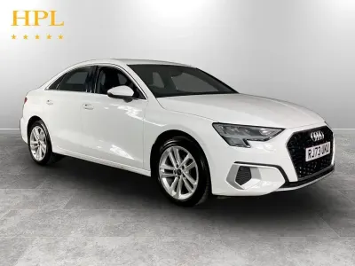 Used Audi A3 Sport 150 HP (110 kW) 2023 White Sedan