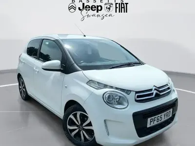 Used Citroën C1 Flair 82 HP (60 kW) 2016 White Hatchback