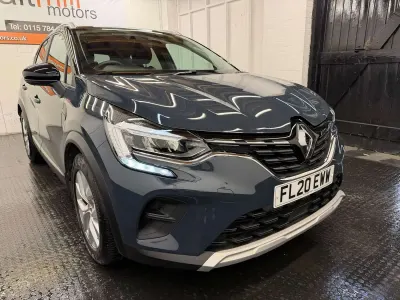 Used Renault Captur Iconic 2020 Blue/black SUV
