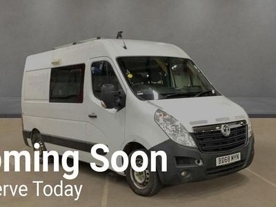 Used Vauxhall Movano 130 HP (95 kW) 2019 White MPV