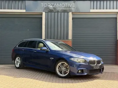 Usado BMW 535 M Sport 313 CV (230 kW) 2016 Azul Familiar