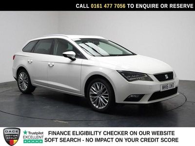 Used Seat Leon Sport 110 HP (80 kW) 2016 White Estate