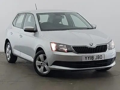 Used Skoda Fabia SE 110 HP (80 kW) 2018 Silver Hatchback