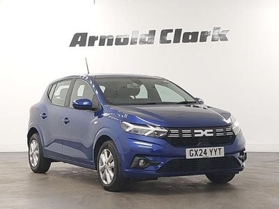 Used Dacia Sandero Expression 91 HP (66 kW) 2024 Blue Hatchback