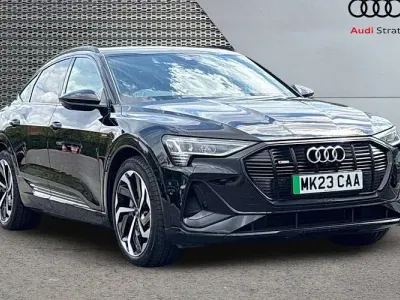 Used Audi e-tron Sportback Black Edition 300 kW (408 HP) 2022 Black SUV