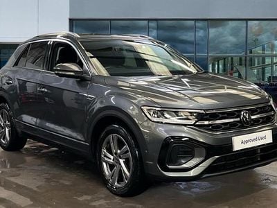 Used VW T-Roc R-line 150 HP (110 kW) 2023 Indium grey metallic SUV