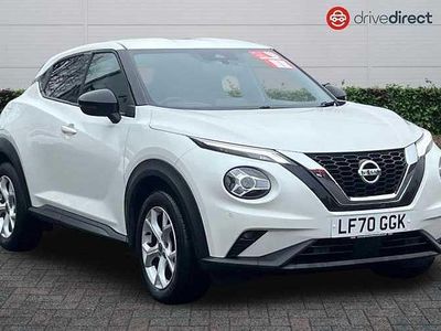 Used Nissan Juke N-Connecta 117 HP (86 kW) 2020 White SUV