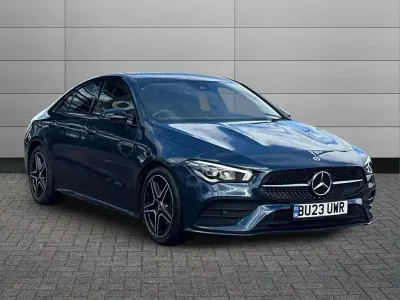 Used Mercedes CLA180 Executive 134 HP (98 kW) 2023 Blue Coupe