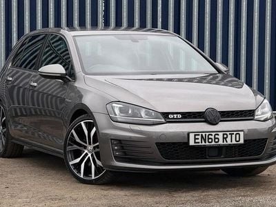 Used VW Golf VII GTD 184 HP (135 kW) 2016 Black Hatchback