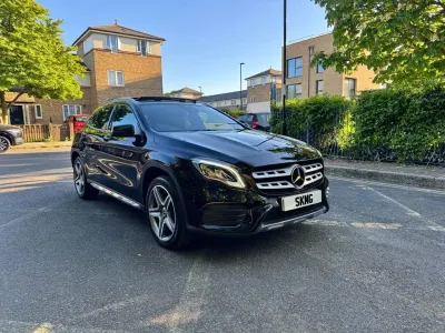 Used Mercedes GLA200 AMG line 156 HP (114 kW) 2019 Black SUV