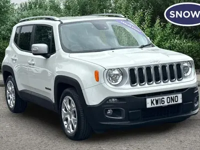 Usado Jeep Renegade Limited 140 CV (102 kW) 2016 Blanco SUV