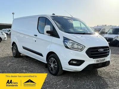 Used Ford Transit Custom Trend 130 HP (95 kW) 2021 White Van