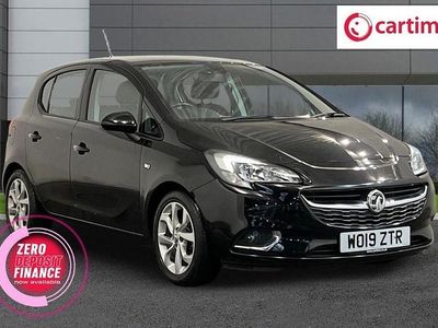 Used Vauxhall Corsa SRi 90 HP (66 kW) 2019 Black Hatchback