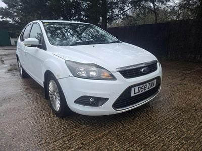 White Used 2008 Ford Focus Titanium Hatchback | £795 (Fair price)