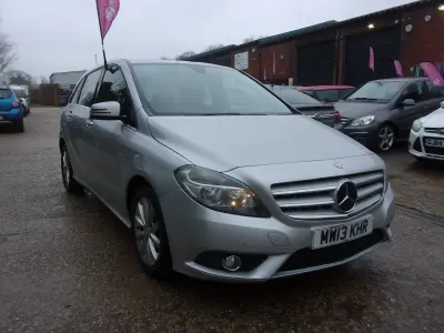Used Mercedes B180 SE 109 HP (80 kW) 2013 Silver Hatchback