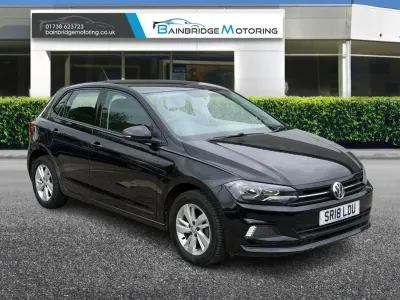 Used VW Polo SE 95 HP (69 kW) 2018 Black Hatchback