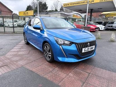 Used Peugeot 208 Allure Premium 2021 Blue Hatchback