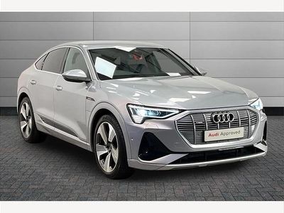 Silver Used 2022 Audi e-tron Sportback S-Line SUV | £23,990 (Fair price)