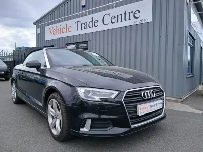 Usado Audi A3 Cabriolet Sport 150 HP (110 kW) 2017 Preto Cabrios