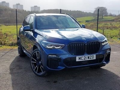 Used BMW X5 M Sport 286 HP (210 kW) 2021 Blue SUV