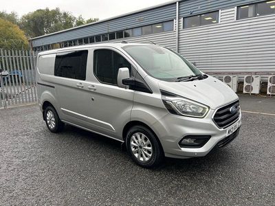 Silver Used 2021 Ford Transit Custom Limited Van | £18,495 (A bit pricey)