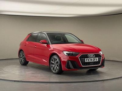 Used Audi A1 Sportback S-Line 150 HP (110 kW) 2024 Progressive red metallic/mythos black metallic Hatchback