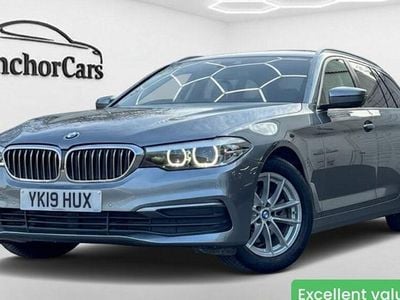 Used BMW 520 Comfort Edition 190 HP (139 kW) 2019 Blue Estate