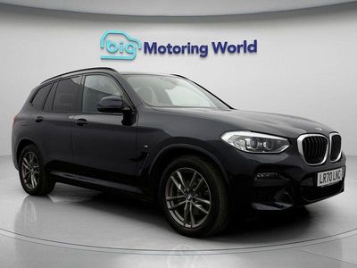 Black Used 2020 BMW X3 M Sport SUV | £27,000 (Fair price)