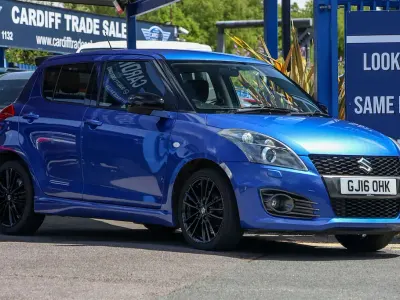 Used Suzuki Swift Sport 136 HP (100 kW) 2016 Blue Hatchback