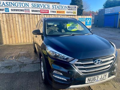 Używany Hyundai Tucson SE 177 KM (130 kW) 2017 Czarny SUV