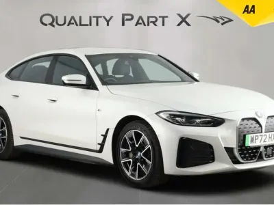 Used BMW i4 M Sport 250 kW (340 HP) 2022 White Sedan
