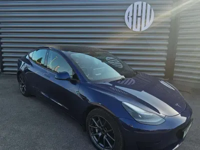 Used Tesla Model 3 Standard Range 366 kW (498 HP) 2021 Blue Sedan