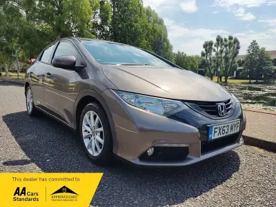 Used Honda Civic ES 2013 Brown Hatchback