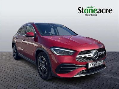 Used Mercedes GLA220 AMG Line Premium Plus 190 HP (139 kW) 2020 Red SUV