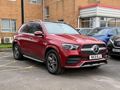 Used Mercedes GLE350 AMG line 2021 Red Estate